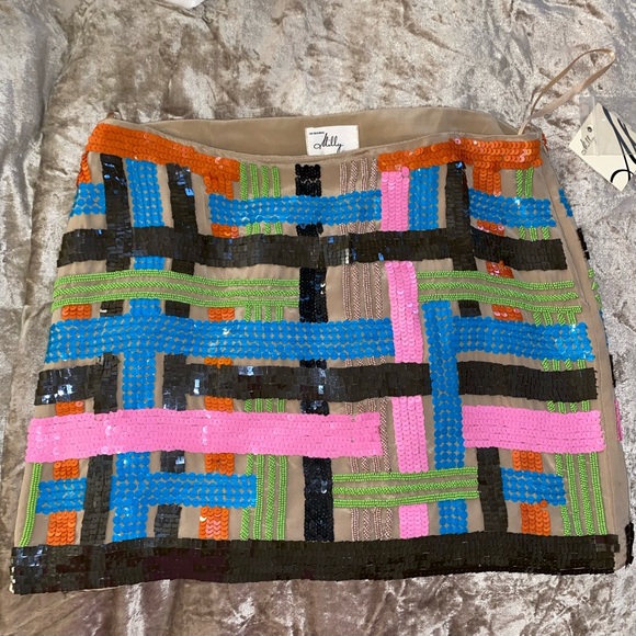 NWT Milly Cocktail Miniskirt - Picture 4 of 4